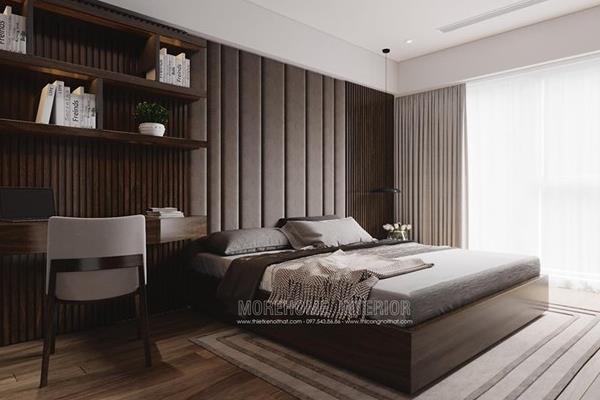  Thiết kế phòng ngủ chung cư HH2 Nguyễn Tuân hiện đại